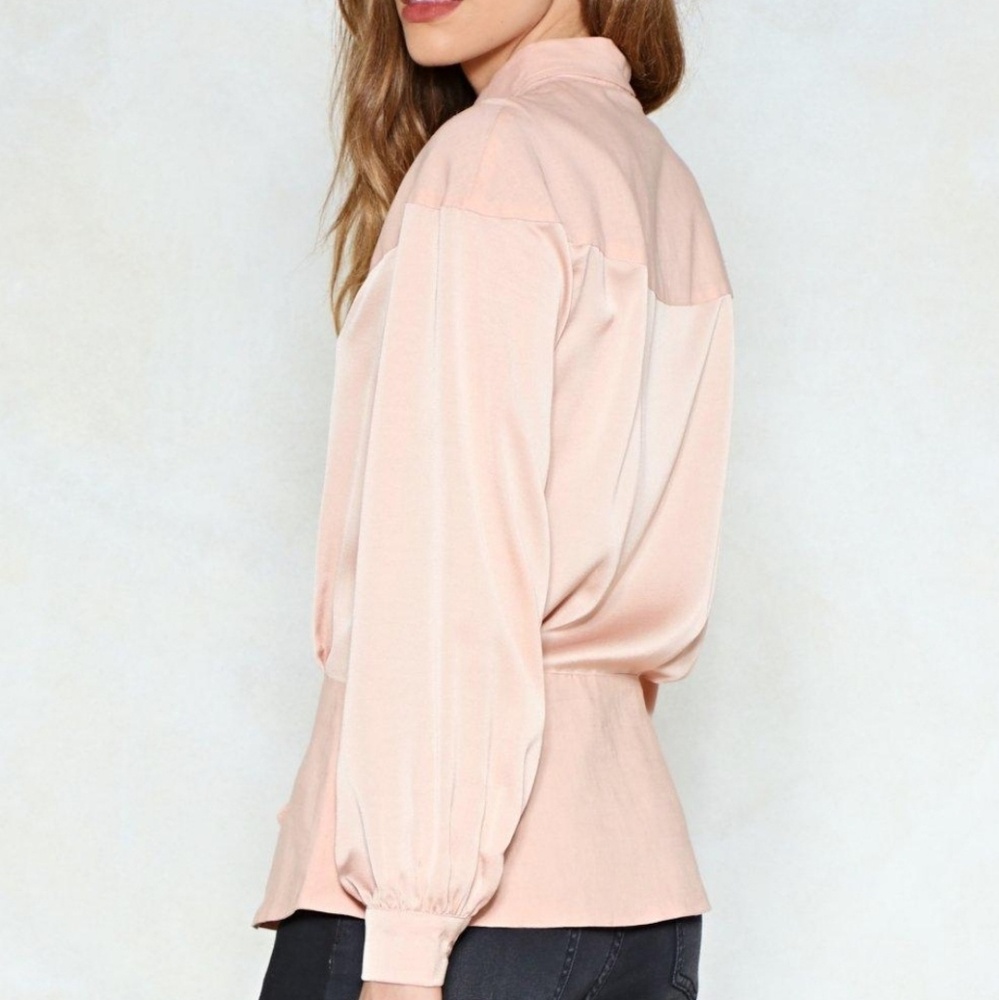 Nasty gal peplum Top